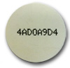 Жетон RFID  из пластика PVC