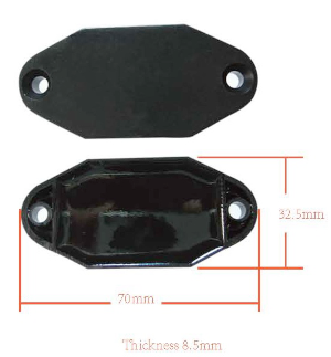 NFC-метки из пластика ABS с эпоксидной заливкой